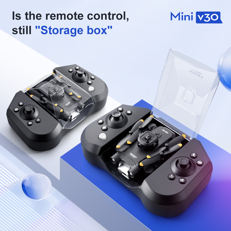 Mini V30 WiFi FPV Drone With 4 - đánh giá và giá Drone Camera Mount