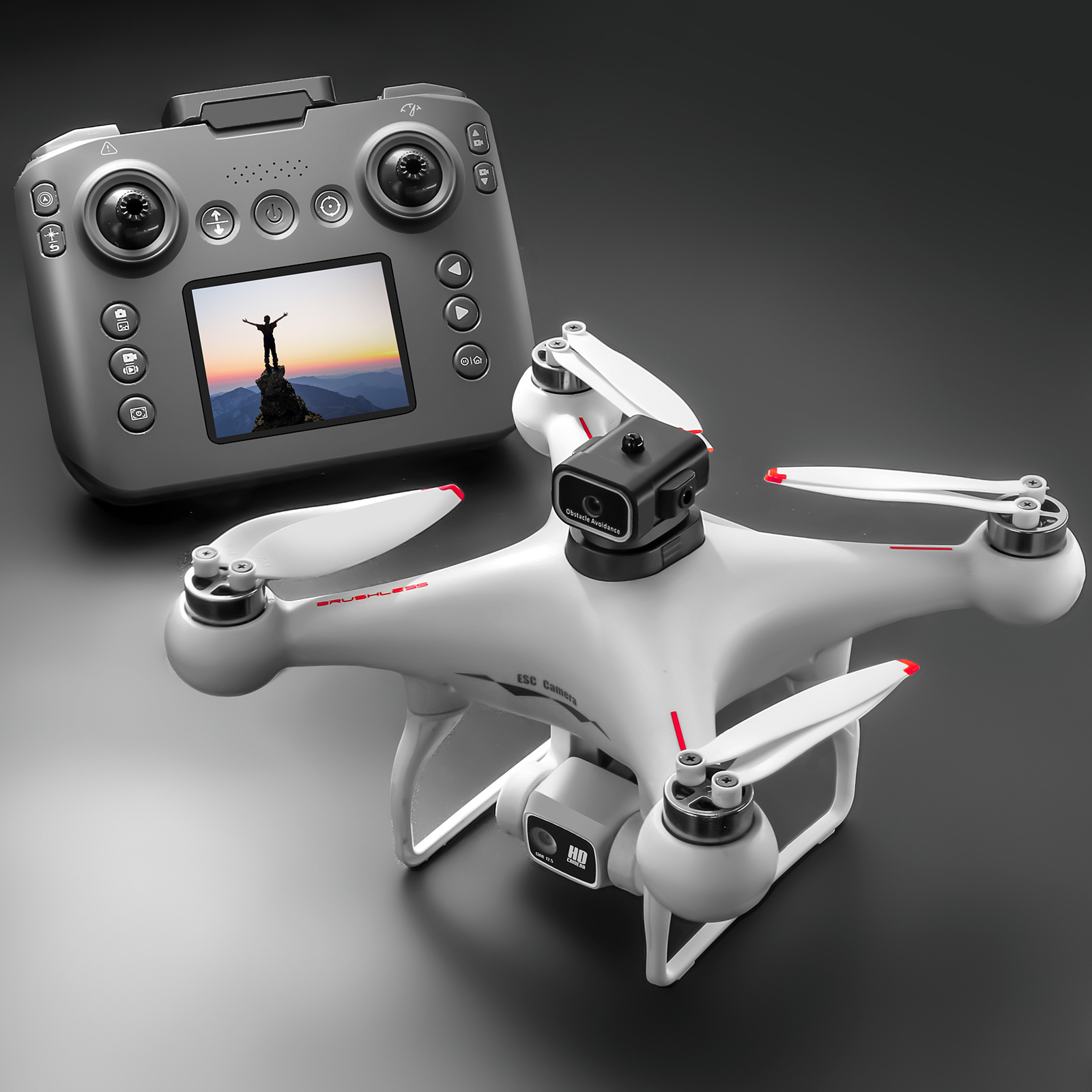 ZNLYRION S116 RC Drone Brushle - đánh giá và giá Drone Camera Mount