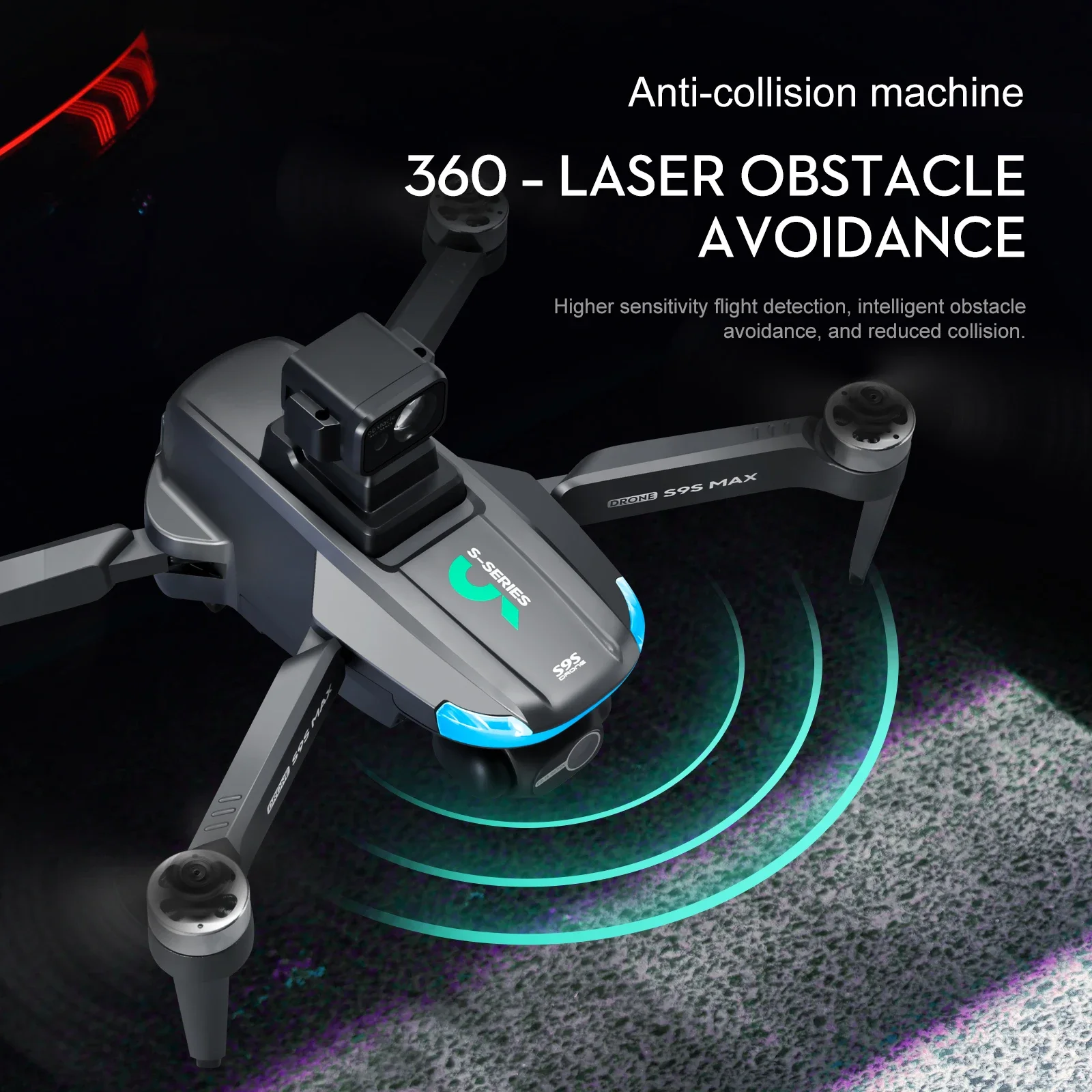 NEW S9S MAX MINI Drone 4K 2-Ax - đánh giá và giá Drone Camera Lens