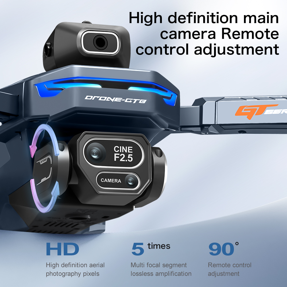 NEW GT8 HD RC Drone 4K Profess - đánh giá và giá Drone Camera Night Vision