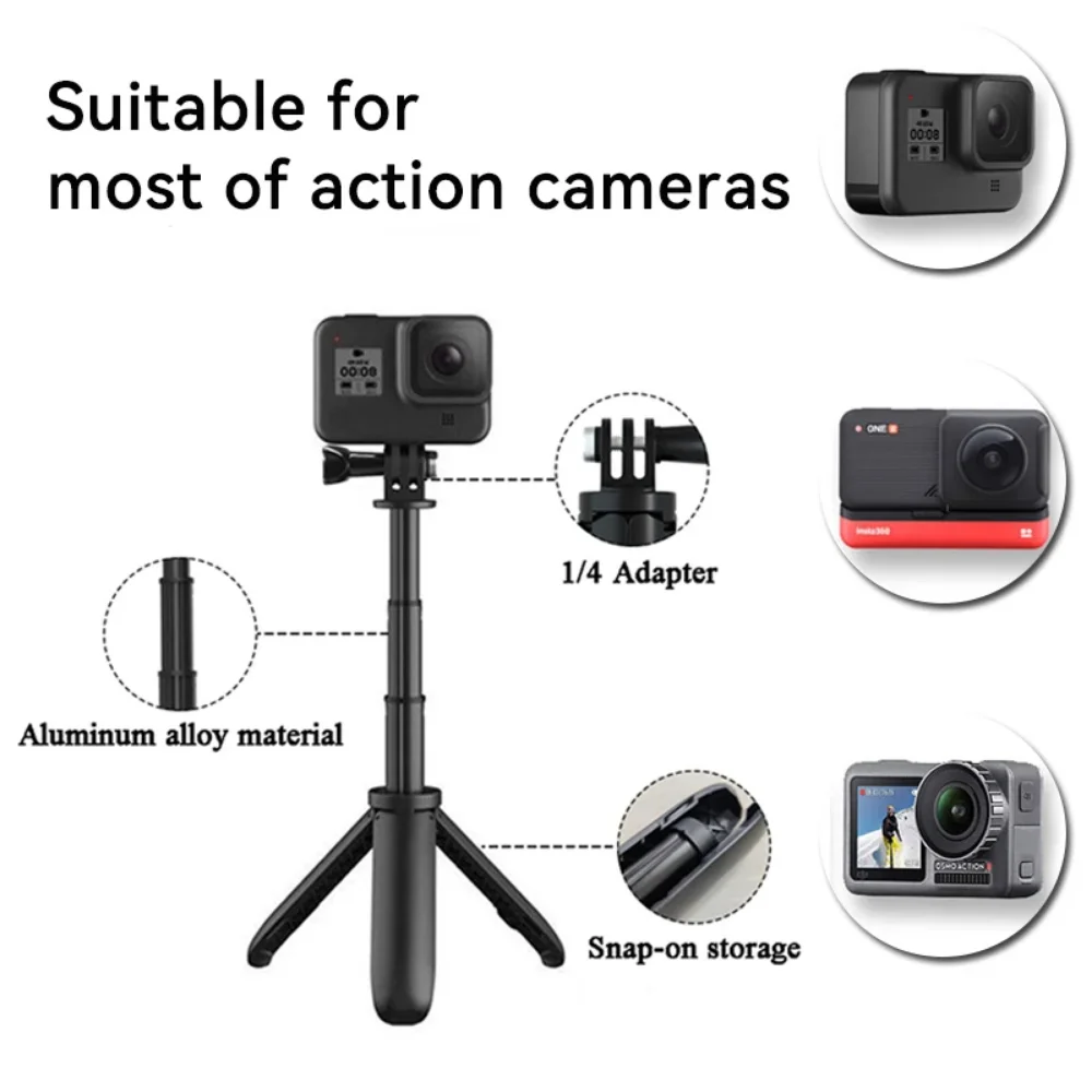 Mini Extendable Tripod Foldabl - đánh giá và giá Drone Camera Action