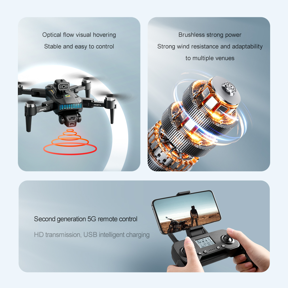 Brand+ XT505 8K GPS Profession - đánh giá và giá Drone Camera Wide Angle