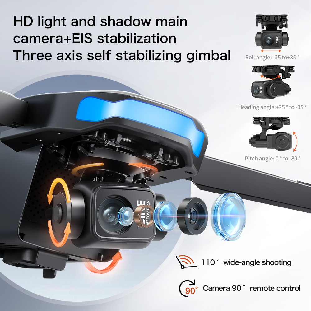 New S-X1 MAX Drone GPS 8K Prof - đánh giá và giá Drone Camera Mount